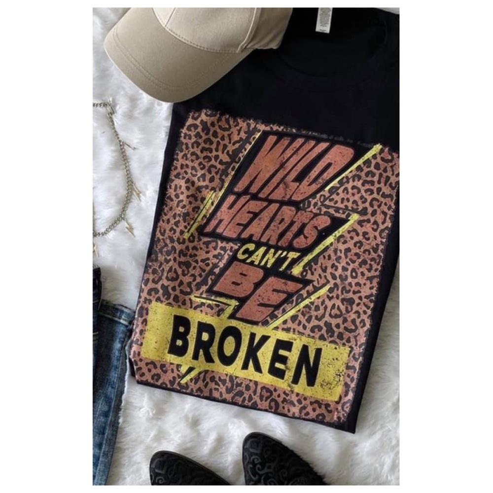 Wild Hearts Can’t Be Broken 🖤🐆⚡️ T-Shirt